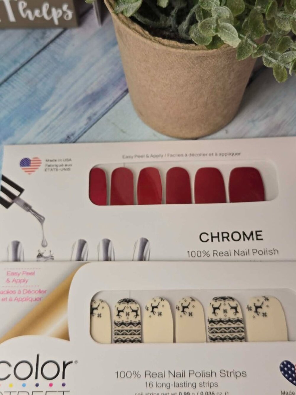 Color Street Nail Polish Strips Set- Christmas #5